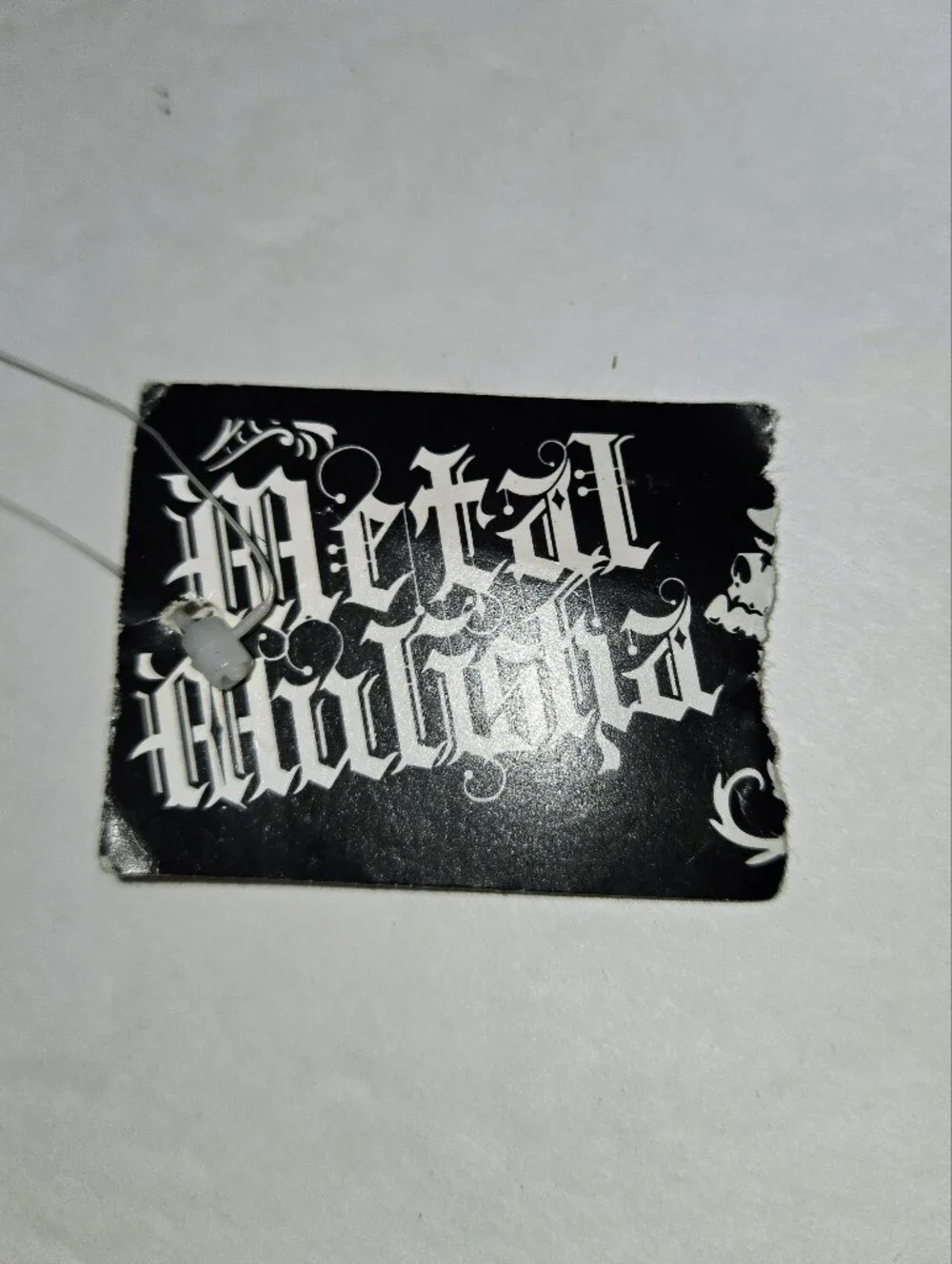Metal Mulisha Paint It Black Y2K Vintage Trifold Wallet NEW